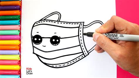 Como Dibujar Una Mascarilla Paso A Paso How To Draw A