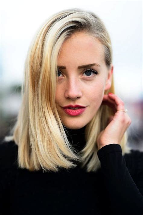 This classic cropped style will flatter your face shape. 17 Perfect Long Bob Hairstyles 2020 - Easy Lob Haircuts ...