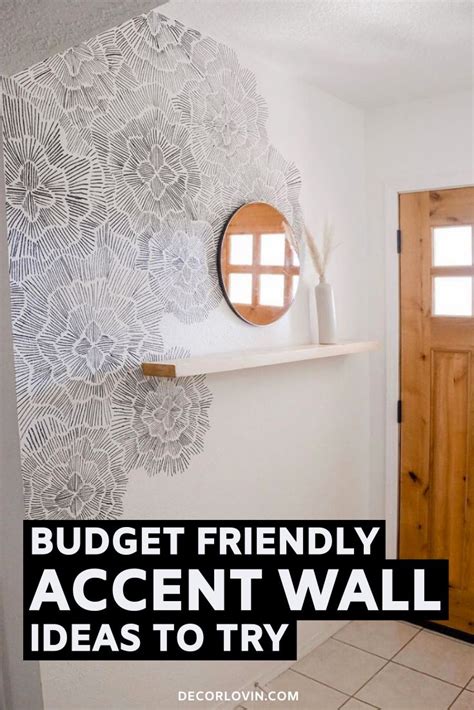 Budget Friendly Diy Accent Wall Ideas Diy Accent Wall Bathroom