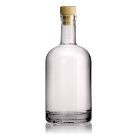 500ml Clear Glass Bottle First Class World Of Uk