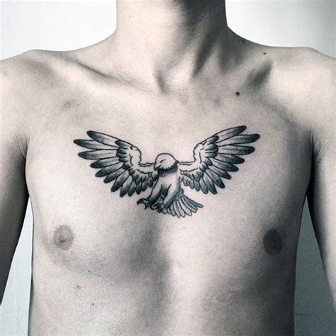 Share 96 About Small Eagle Chest Tattoo Super Cool Indaotaonec