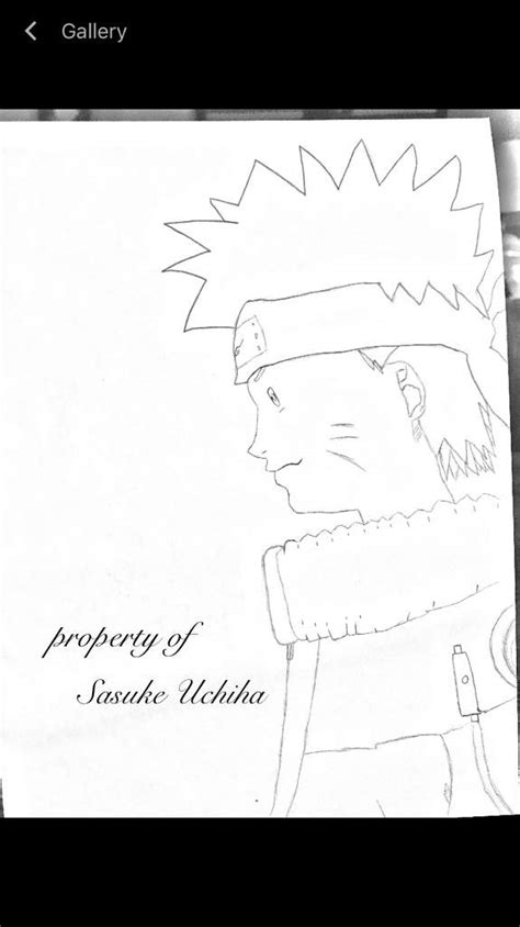 First Drawing Of Naruto Naruto Amino