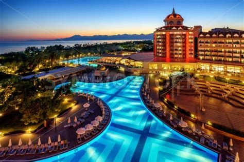 luxurious all inclusive hotel on turkish riviera antalya turkey globephotos royalty free