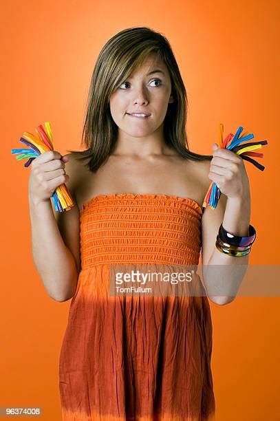 girl biting lip photos and premium high res pictures getty images