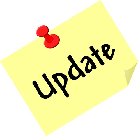 Clipart Update Note