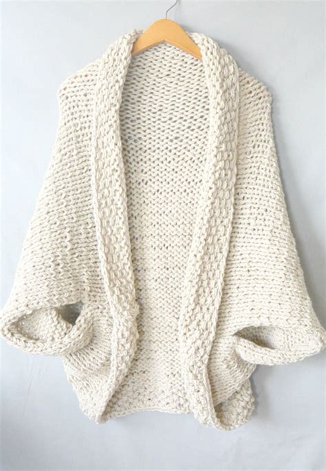 Easy Knit Blanket Sweater Pattern Shrug Knitting Pattern Blanket Sweater Pattern Easy Knit