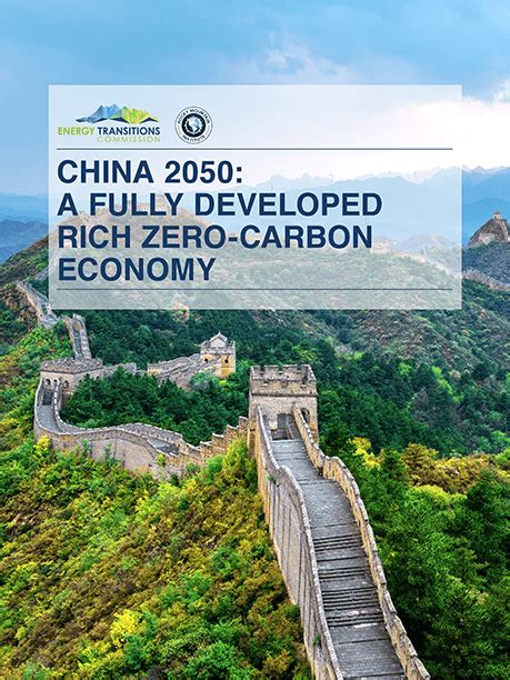 China 2050 A Fully Developed Rich Net Zero Economy