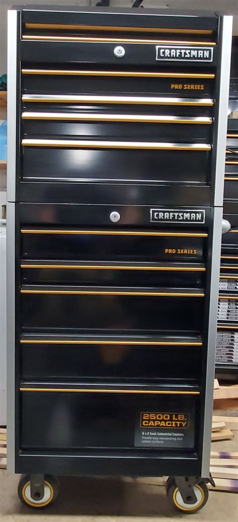Craftsman Pro Series 26 Tool Chestbox Combo Top And Bottom Must