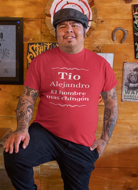 PERSONALIZED BEST UNCLE T Shirt Spanish Tio Tee Tank Top Etsy