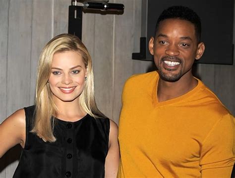 Will Smith Margot Robbie Step Out Together For First Time Since