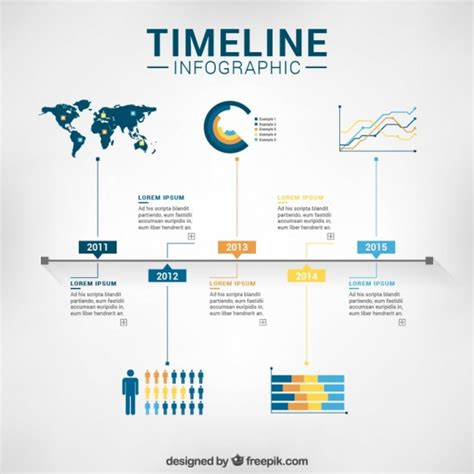 Free Vector Timeline Infographic Template 12407 My Graphic Hunt
