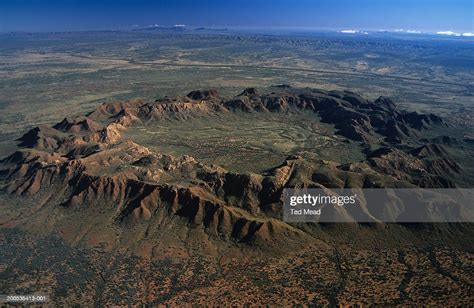 Australia Northern Territory Gosses Bluff Crater Aerial View High Res