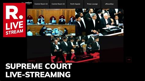 Live Watch Supreme Court Constitution Bench Hearings Live Streaming