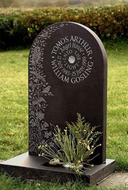 Decorative Headstone Designs By Artist Craftsman Ieuan Rees Unusual