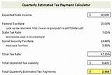 Pictures of Estimated Tax Payment