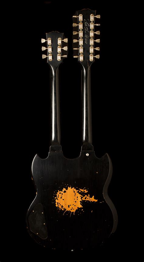 Gibson Slash 1966 Eds 1275 Doubleneck Aged And Signed Gitarren Total