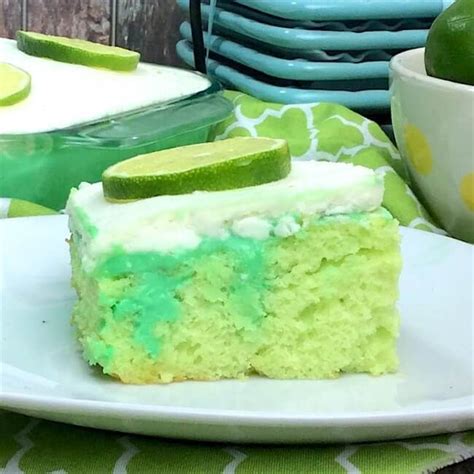 a new twist on a summer classic — this key lime poke cake will have you dreaming of sunny days
