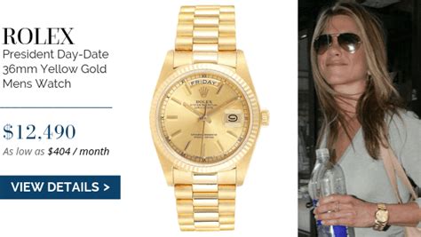 Jennifer Anistons Watches The Watch Club By Swisswatchexpo