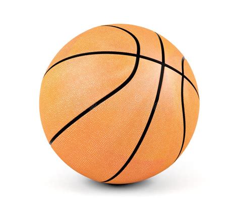 Basketball Ball On White Background Stock Photo Image Of Background