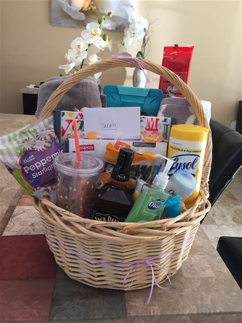 Check out our college men gift selection for the very best in unique or custom, handmade pieces from our shops. Going away to college basket | College gift baskets ...