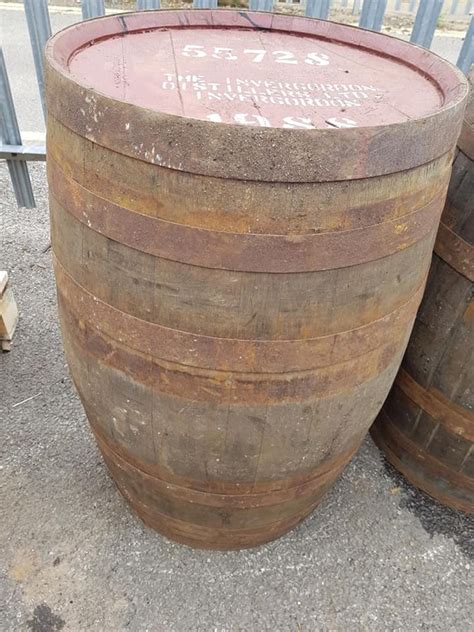 Barrel Headtopused Wine Barreloak Barrelreclaimed Wood Etsy