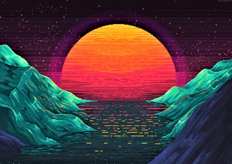 Colorful Sunset 4k Wallpaper