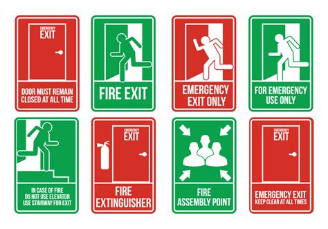Emergency Exit Vectors Download Free Vector Art Stock Graphics And Images