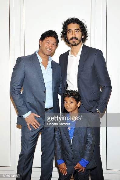 Writer Saroo Brierley And Actors Dev Patel And Sunny Pawar Wearing News Photo Getty Images