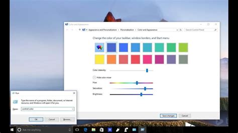 كيفية تعديل و تظبيط الوان شاشة الكمبيوتر و اللابتوب ويندوز 10 How To Customize Screen Colors