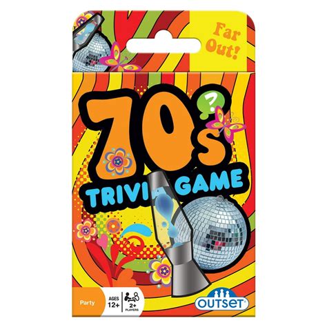 Outset Media 70s Trivia Card Game