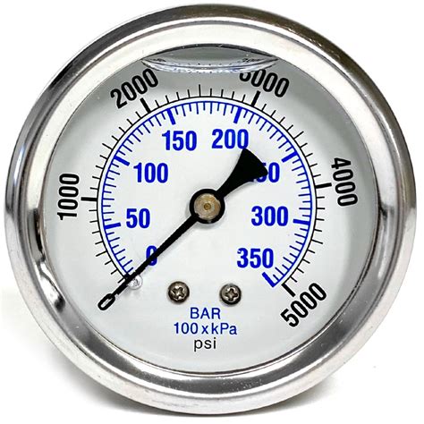 Pressure Gauge Kit 5000 Psi Cold Water 8712 2080