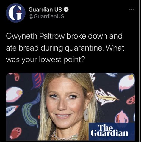 Gwyneth Paltrow Is Hard Geraakt In De Quarantaine Onzin Voor Je Leven