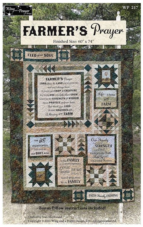 Farmers Prayer Pattern By Wing And A Prayer Design Batiks Etcetera