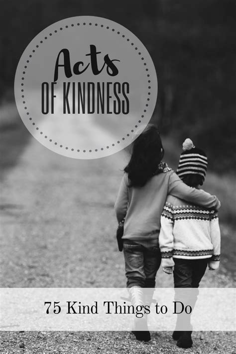 75 Random Acts Of Kindness Ideas Examples Of Nice Things To Do