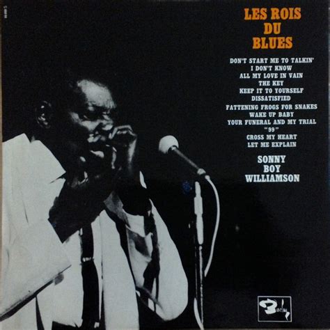 Sonny Boy Williamson Les Rois Du Blues 1966 Vinyl Discogs