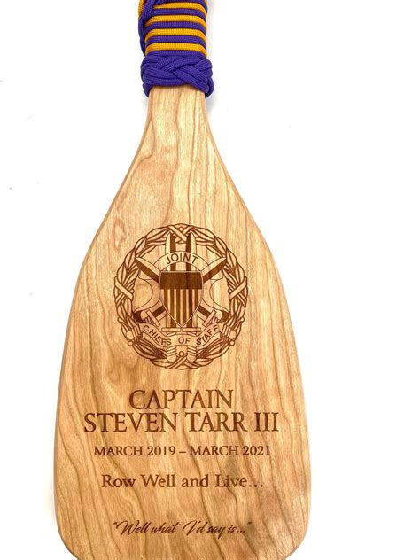 Paddle Award Us Navy Military Coast Guard Custom Personalized Etsy