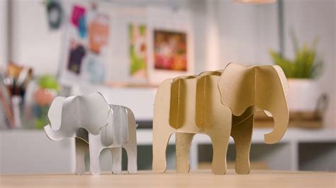 1 Of 3 How To Create A Chipboard Elephant Cricut Maker Project