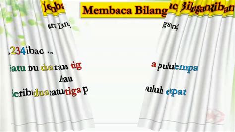 Bahasa indonesia lambang bangsa yang berbudaya c. Membaca dan Menulis Lambang Bilangan Ribuan Kelas 3 - YouTube