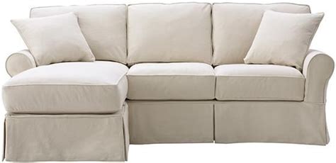 Mayfair Slipcovered Sofa With Chaise Sofas And Loveseats Living Room