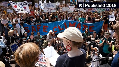 Climate Change Protest Draws Thousands Of Australian Students The New