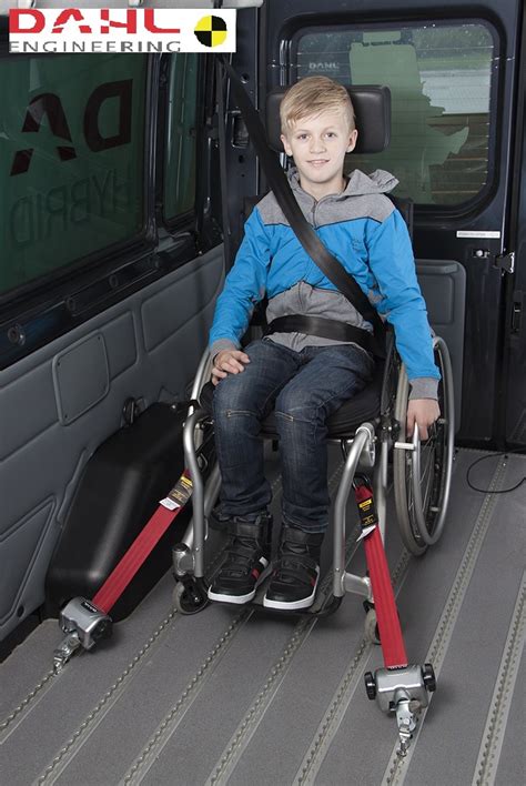 Dahl 85kg Evolution Wheelchair Restraints For Vans And Buses