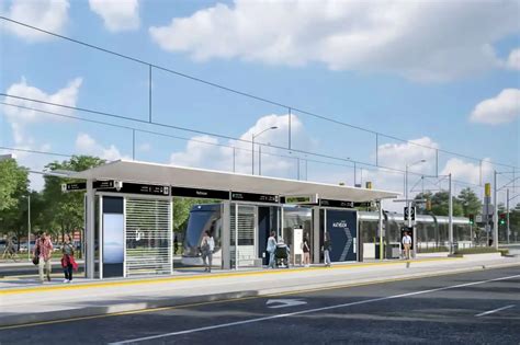 This Is What The First Completed Lrt Stop Will Look Like In Mississauga