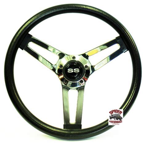 1969 1973 Chevelle Steering Wheel Ss 14 12 Vintage Chrome Ebay