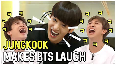 Jungkook Making Bts Laugh Hahaha Youtube
