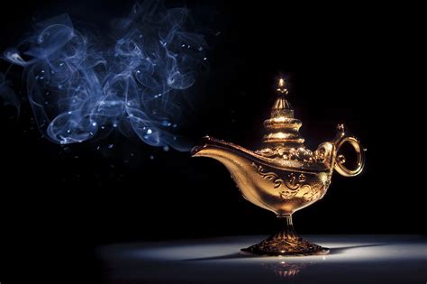 Magic Lamp My Three Wishes From A Genie