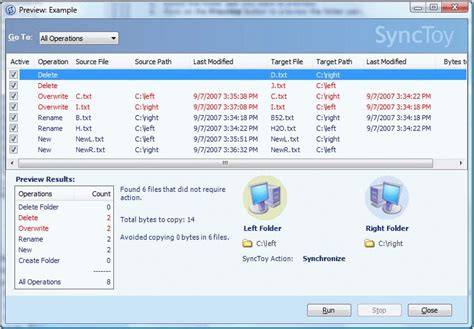 Free Files And Folders Synchronization Solution Synctoy