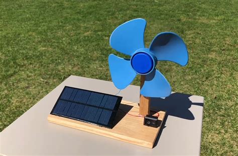 How To Make A Solar Powered Electric Fan