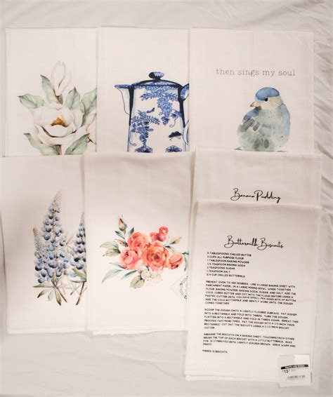 Southern Sisters Tea Towels Magnolia James Boutique