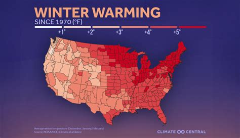 Winters In Indiana Great Lakes States Are Warming More Than Other