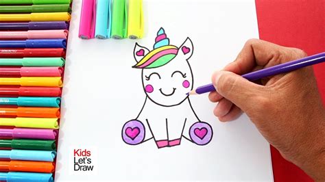 Como Dibujar Un Unicornio Kawaii Paso A Paso Dibujos Para Dibujar My